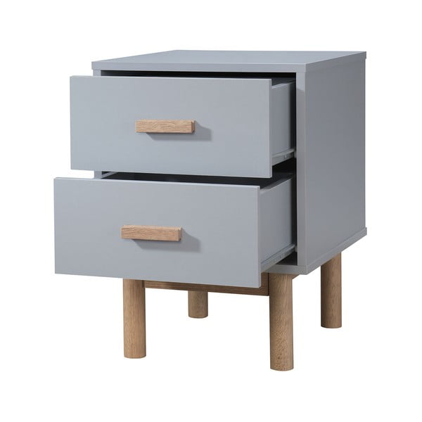 Sivi noćni ormarić Melanie – Støraa-image-3