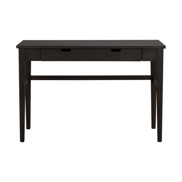 Pomoćni stol s pločom stola u dekoru hrasta u tamnoj prirodnoj boji 40x110 cm Garrison – Rowico-image-2