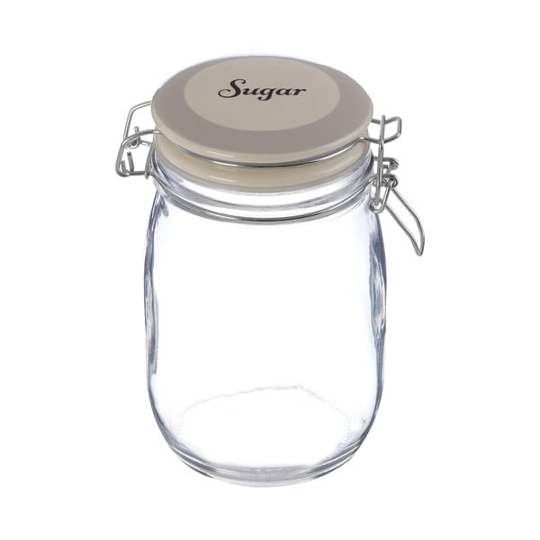 Staklena posuda za namirnice za šećer Grocer – Premier Housewares-image-1