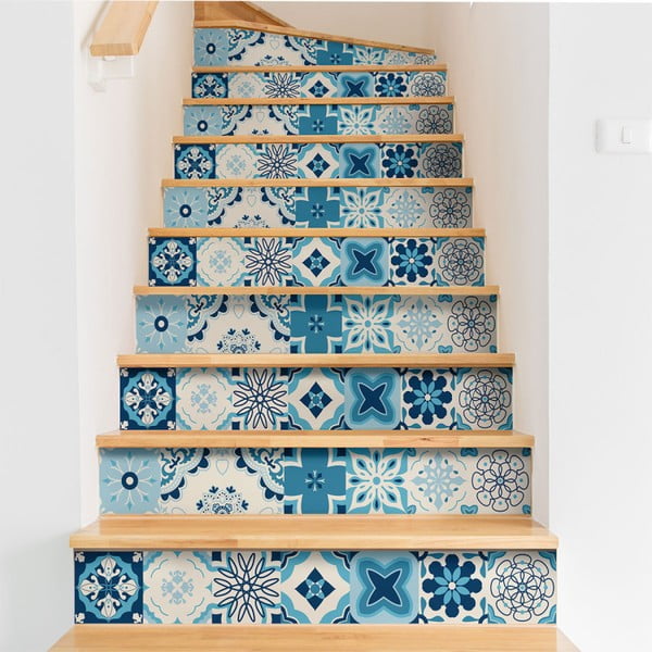 Set od 2 naljepnice za stepenice Ambiance Stairs Stickers Unibelos, 15 x 105 cm