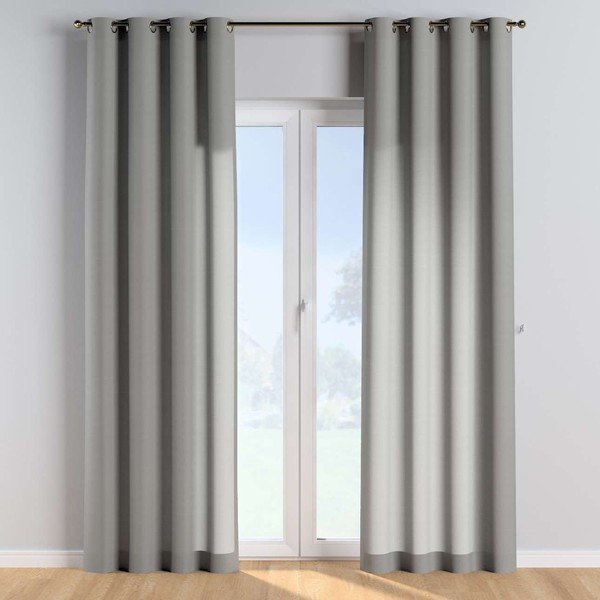 Siva zavjesa 260x130 cm Happiness - Yellow Tipi-image-1