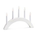 Bijeli svjetlosni ukras s božićnim motivom Atle – Markslöjd