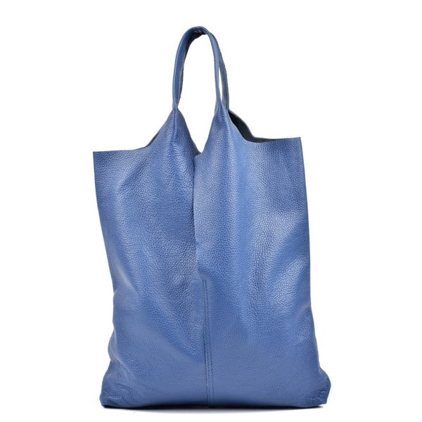Plava kožna torbica Isabella Rhea Pemlio