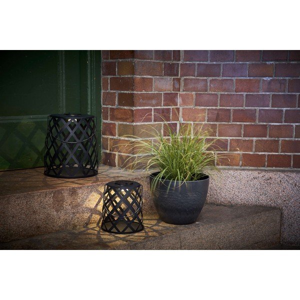 Crna LED lampa Star Trading Calabria, visina 28 cm-image-4