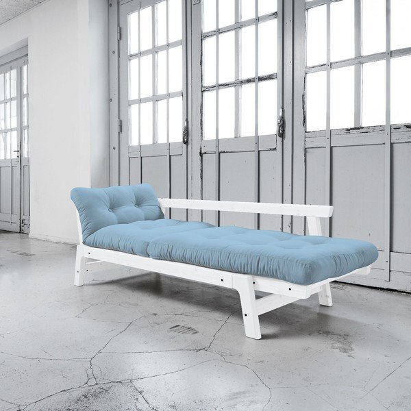 Sofa na razvlačenje Karup Step White / Celeste-image-3