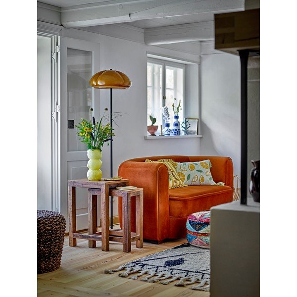 Žuta  staklena vaza (visina 27 cm) Limone – Bloomingville-image-1