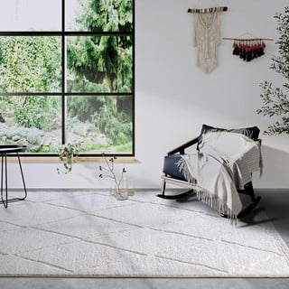 Krem tepih 200x280 cm Perrotin Cream White – Elle Decoration