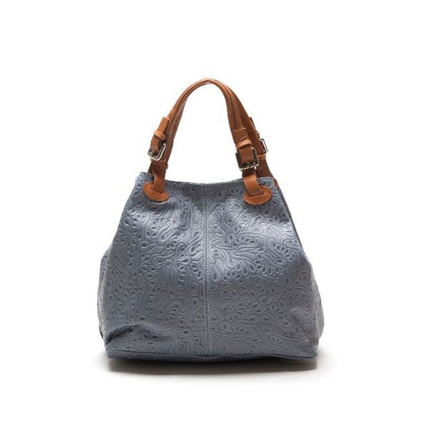 Kožna torbica Anna Luchini 2121 Grigio-image-1
