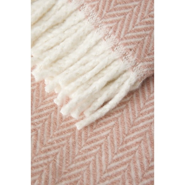 Ružičasti pokrivač udio pamuka Euromant Skyline, 140 x 180 cm-image-2