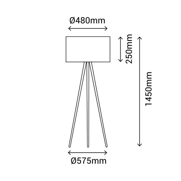 Podna svjetiljka od ratana SULION Rattan, visina 145 cm-image-3