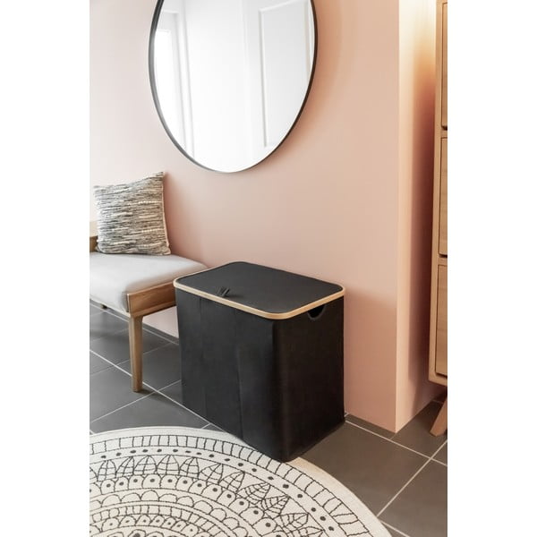 Platnena košara za rublje 105 l Trio Ecori - Wenko-image-1