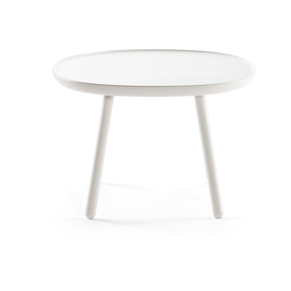 Bijeli stol od prirodnog masivnog drveta EMKO Naïve, ø 64 cm-image-1