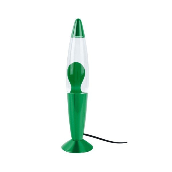 Zelena staklena lava lampa (visina 35,5 cm) Funky Rocket Lava – Leitmotiv