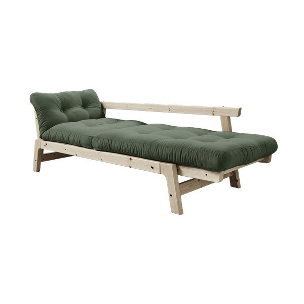 Promjenjiva sofa Karup Design Step Natural Clear / Olive Green-image-3