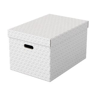 Sada 3 bílých úložných boxů Leitz Eselte, 35,5 x 51 cm