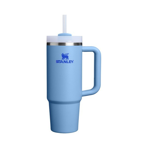 Plava termosica od nehrđajućeg čelika sa slamkom 890 ml Quencher H2.O FlowState™ Tumbler Blue Sky – Stanley