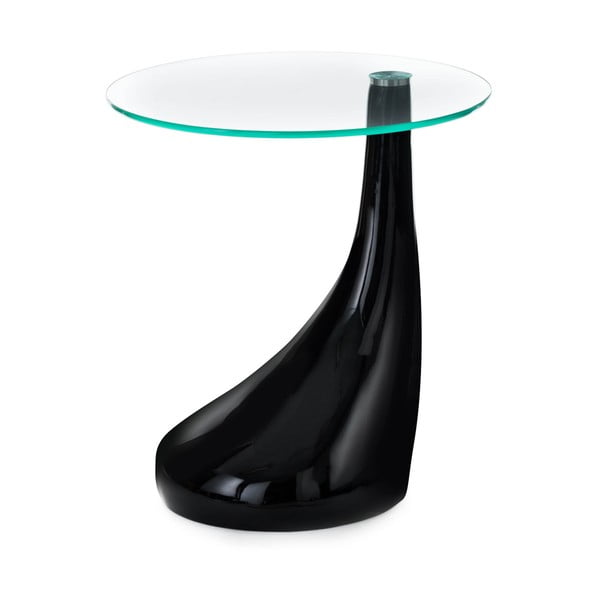 Okrugli pomoćni stol sa staklenom pločom ø 45 cm Pop - Tomasucci