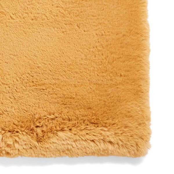 Senf žuti tepih 80x150 cm Super Teddy – Think Rugs-image-4