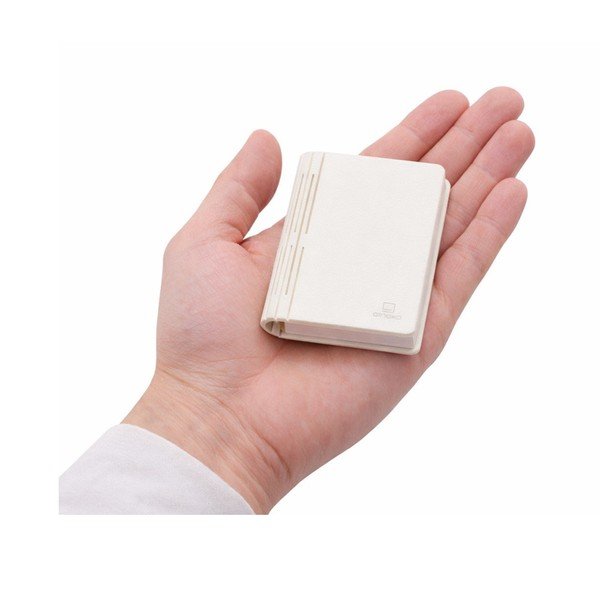 Bijeli svjetlosni ukras nešiojamas s USB BookLight – Gingko