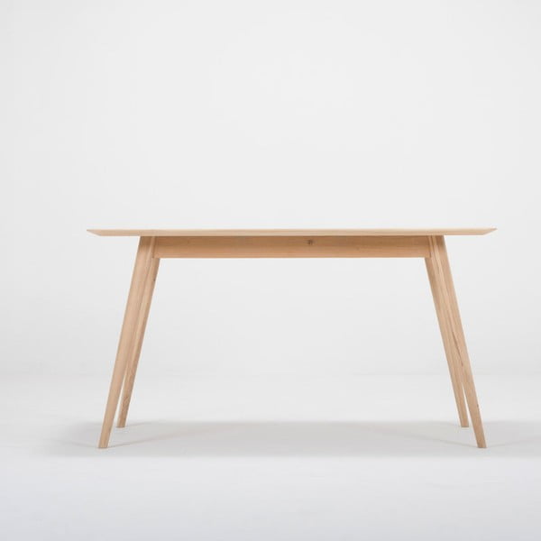 Radni stol od masivnog hrastovog drveta Gazzda Stafa-image-1