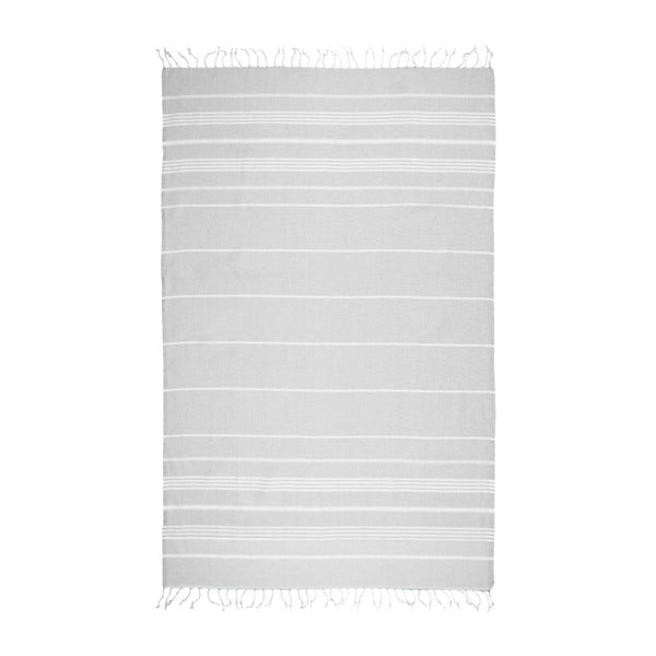 Sivi hamam ručnik Begonville Peshnemel, 100 x 180 cm