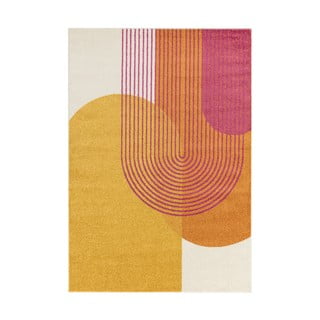 Žuti /narančasti tepih 120x170 cm Muse Orange Retro – Asiatic Carpets