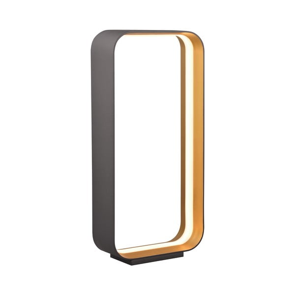 Crna LED stolna lampa s metalnim sjenilom (visina 61 cm) Cizione – CINQUE-image-1