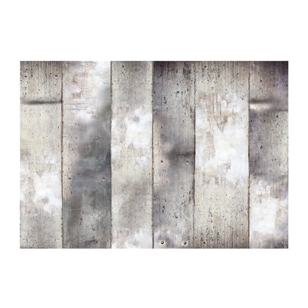Siva velika tapeta Artgeist Stripes 400 x 280 cm