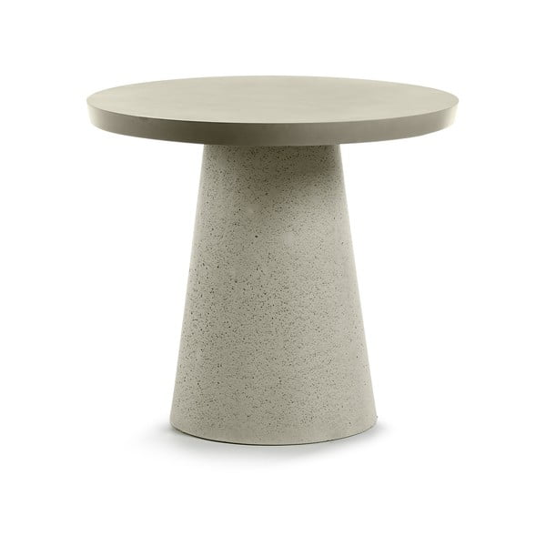 Sivi stol La Forma Rhette, ⌀ 90 cm