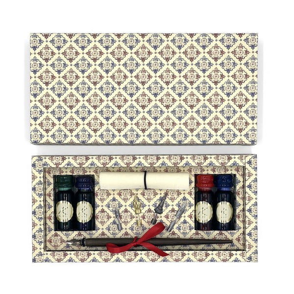 Set za kaligrafiju Red & Blue – Kartos-image-1