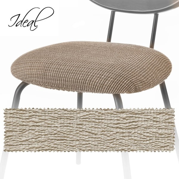 Smeđa rastezljiva presvlaka za stolicu Ideal – Casa Selección-image-3