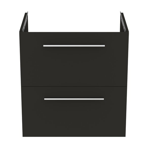 Antracitno sivi zidni ormarić za ispod umivaonika 60x63 cm i.Life A – Ideal Standard