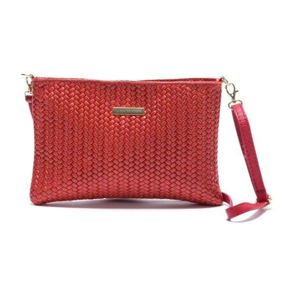 Isabella crvena kožna torbica