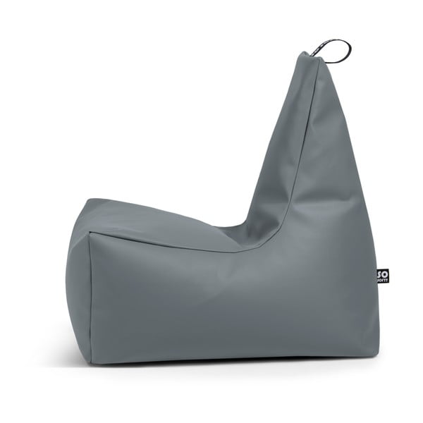 Tamno plava vreća za sjedenje od imitacije kože Icy XL – So Soft?-image-2