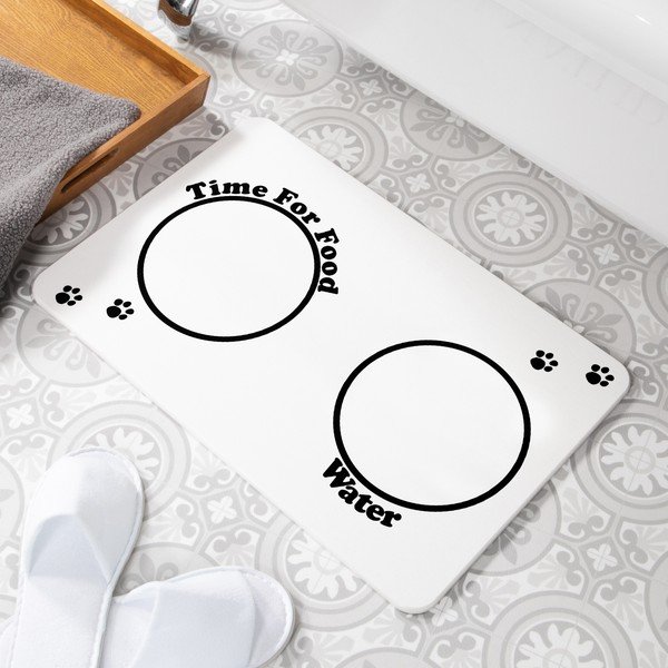 Podloga za zdjelicu za psa/mačku 39x60 cm – Artsy Doormats-image-1