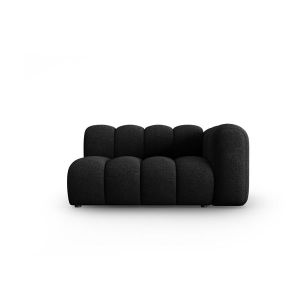 Crna/antracitno siva modularna sjedeća garnitura (s desnim kutom) Lupine – Micadoni Home