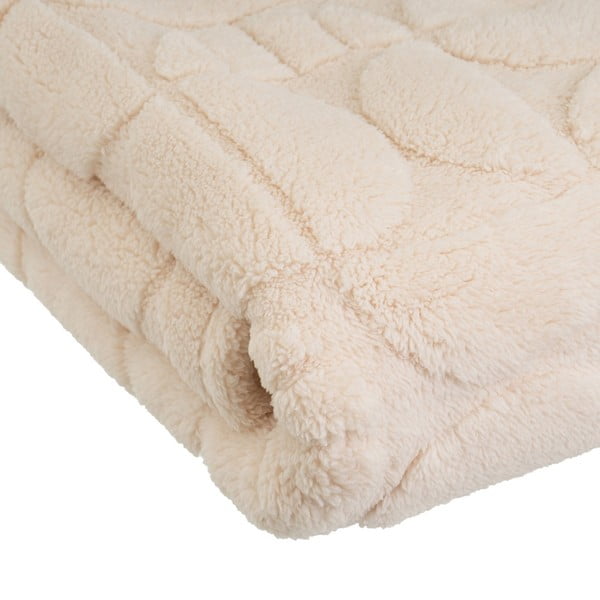 Bež deka od mikropliša 130x160 cm Mid Century – Casa Selección-image-3