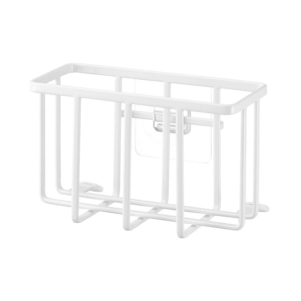 Bijeli metalni držač za deterdžente s postavljanjem bez bušenja Film Hook – YAMAZAKI