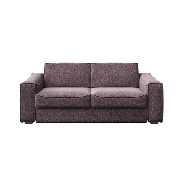 Sivo-ružičasti kauč na razvlačenje MESONICA Munro, 224 cm