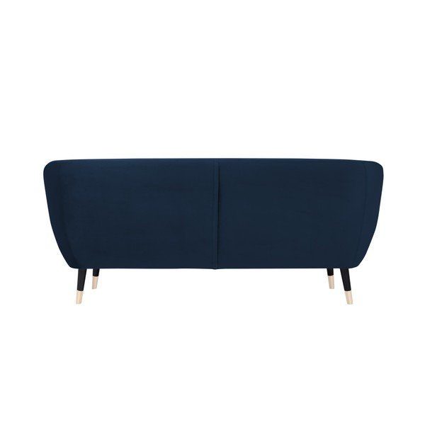 Tamnoplava sofa s crnim nogama Mazzini Sofas Benito, 188 cm-image-4