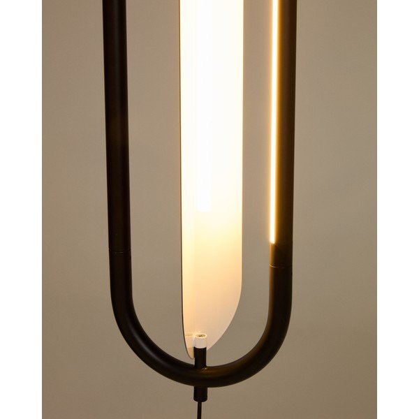 Crna LED stojeća svjetiljka (visina 300 cm) Bow – Kave Home-image-2