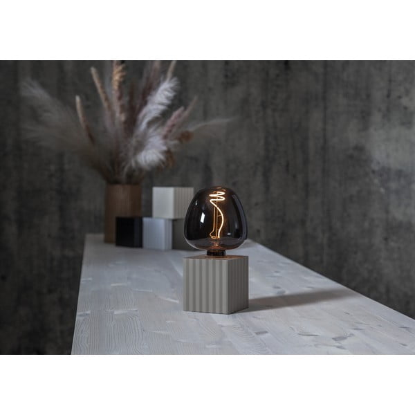 Svijetlo sivi stalak svjetiljke 10 cm Box – Star Trading-image-3