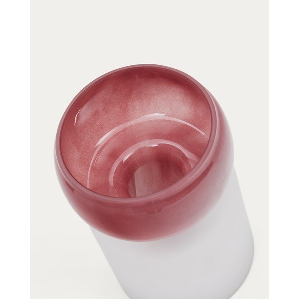 Ružičasta staklena vaza (visina 19 cm) Kelse – Kave Home-image-4