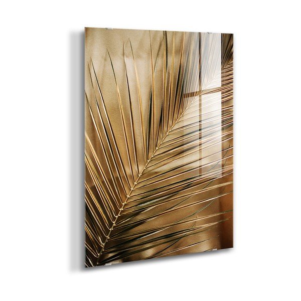 Tiskana staklena slika 80x120 cm Gold Palm  – Styler-image-4