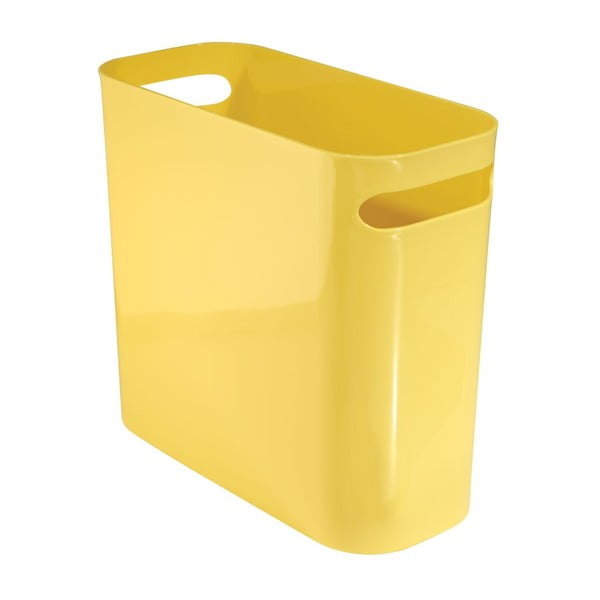 Košara za odlaganje Una Bin Yellow, 27,5x12,5x25,5 cm