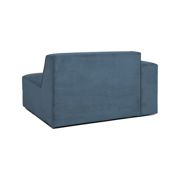 Plava modularna sjedeća garnitura od samta (s lijevim kutom) Sting – Scandic-image-2