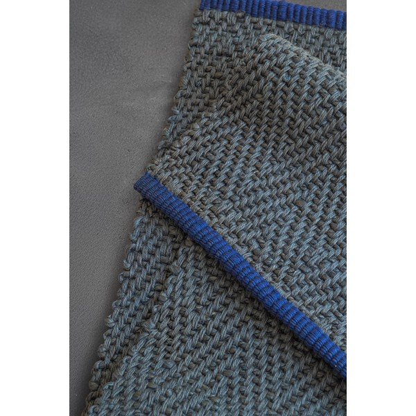 Tamno zelena jutena staza 70x150 cm Notes – Mette Ditmer Denmark-image-4