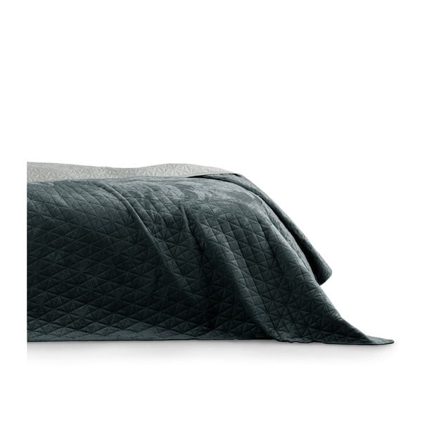 Siva prekrivač AmeliaHome Laila Silver, 260 x 240 cm
