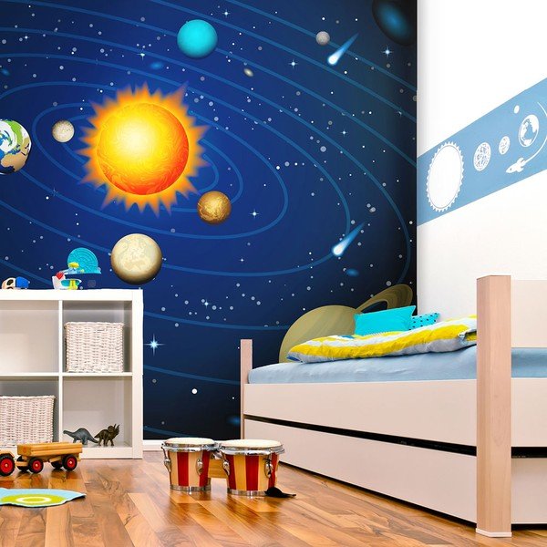 Velko Format Wallpaper Artgeist Sunčev sustav, 400 x 309 cm-image-1