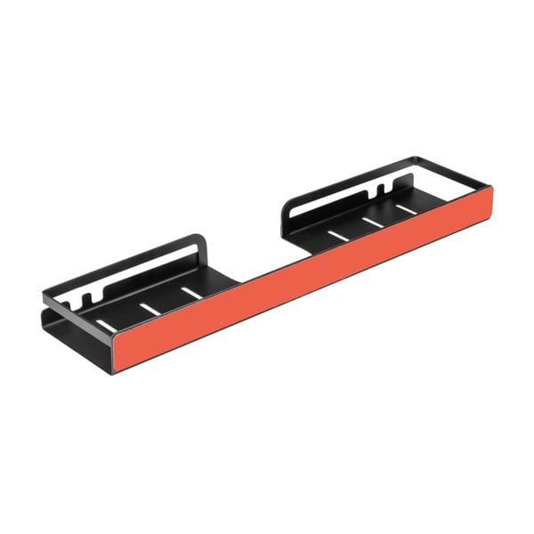 Crna samodržeća kupaonska polica od nehrđajućeg čelika Altarella - Wenko-image-3